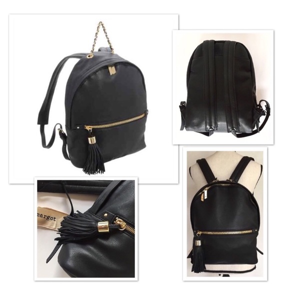 LIKE NEW Margot genuine leather backpack bag purse - Picture 2 of 9